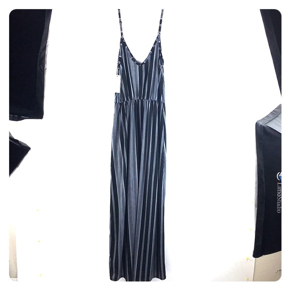 NEW No Comment NY Romper Dress Maxi w/ Shorts 2A - Picture 4 of 8